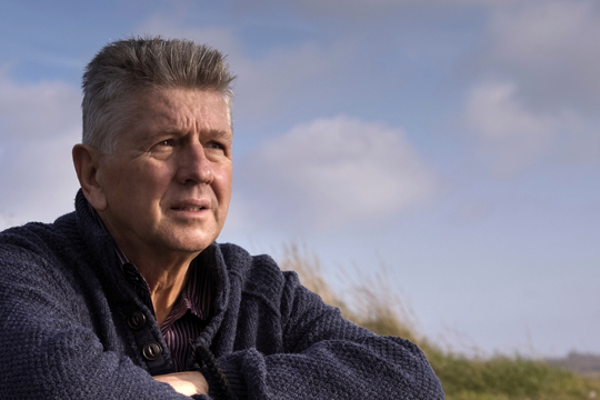 Man thinking about mental illness